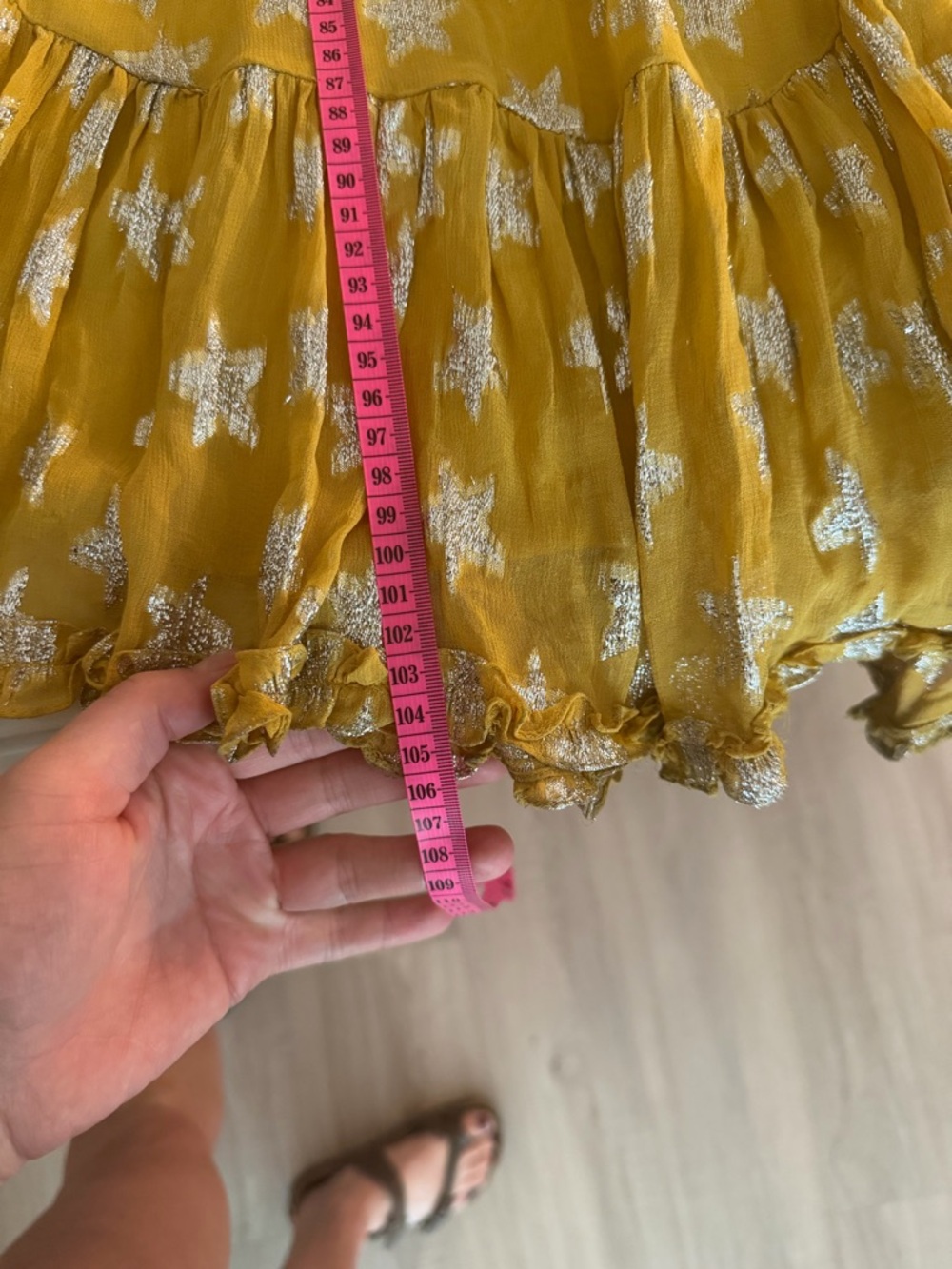 ROCOCO SAND, Size M - VEGA DRESS IN YELLOW - Picture 13 of 14
